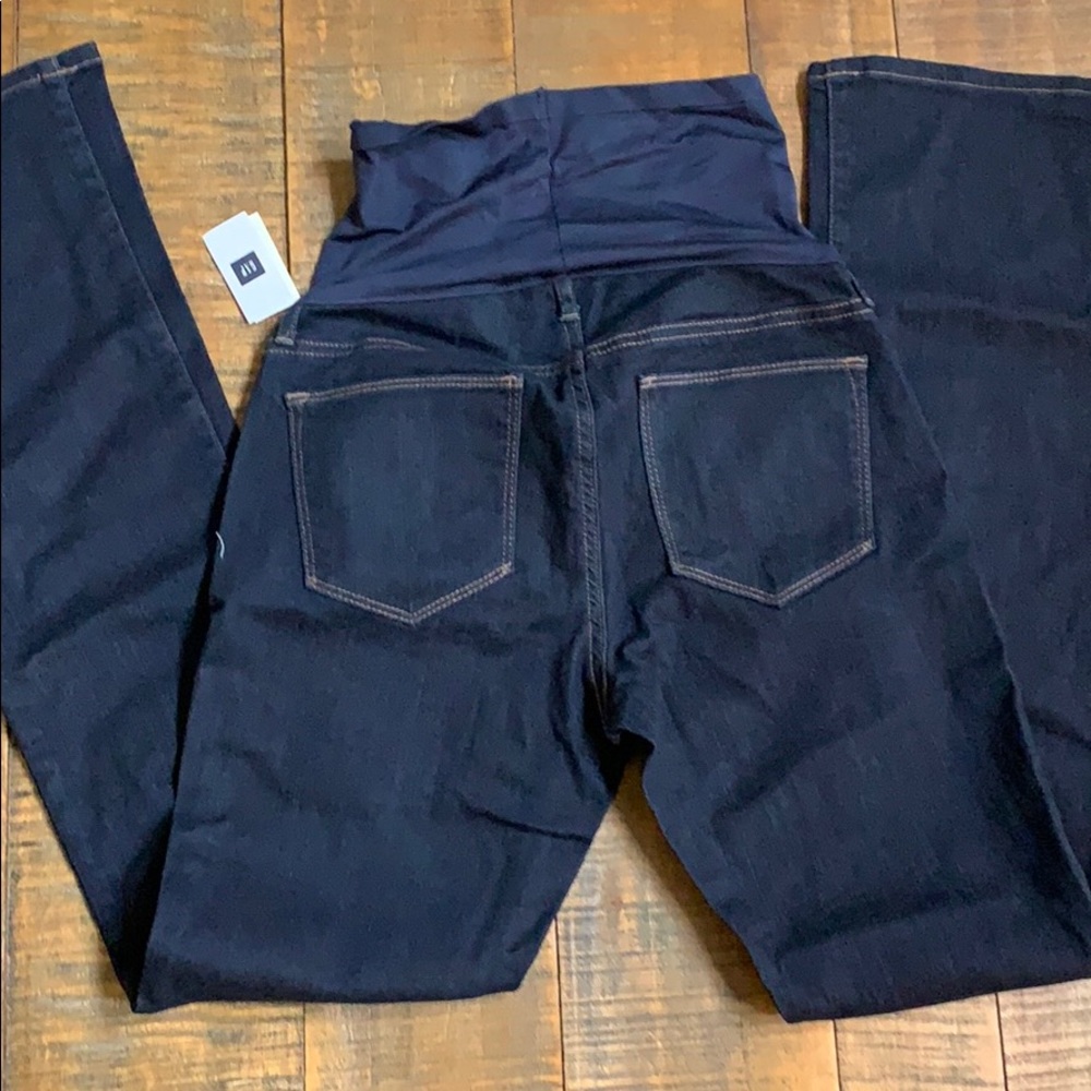 NWT Gap Maternity Full Panel Perfect Boot Jeans - Picture 7 of 7